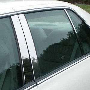 2000 2001 2002 2003 2004 2005 2006 2007 2008 2009 2010 2011 Cadillac Deville-DTS 6 PC Pillar Post 304#8 Trim