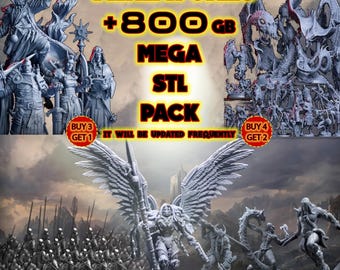 PAQUETE MINIATURAS + 800 GB STL