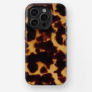 ÉTUI EN ÉCAILLE DE TORTUE | Coque pour iPhone 16, 15, 14, 13, 12, 11, x, xr, xs Pro/Max/P/Plus, résistante, écaille de tortue, mignonne, élégante, an 2000