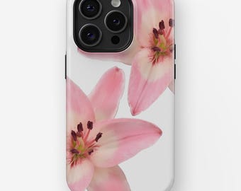 Tiger Lily Summer Flower Phone Case, Tough Case, Popular and Trendy Phone Case | iPhone 16, 15, 14, 13, 12, 11, x, xr, xs Pro/Max/P/Plus