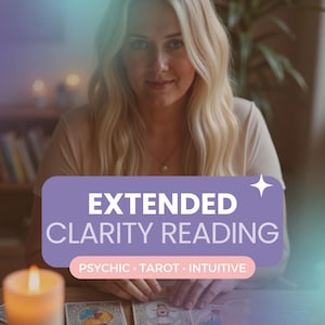 Extended Tarot Reading – In-Depth Psychic Insight, Spiritual Guidance for Love, Career, Life Path, Clarity & Growth – Same Day Delivery