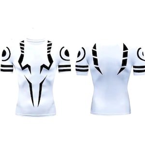 Inspired anime T Shirt anime sukuna compression gym shirt