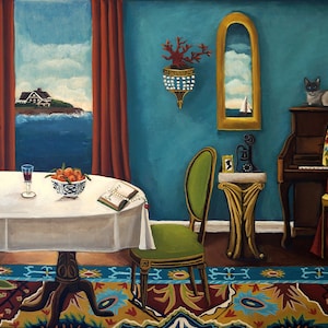 The Piano Room Fine Art Print