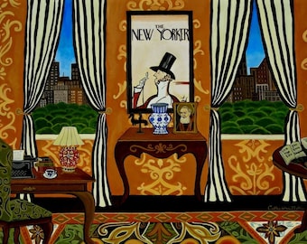 The Writer's Room Fine Art Print Catherine Nolin