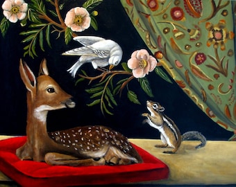 Peace Love  and Understanding Fine Art Print by Catherine Nolin