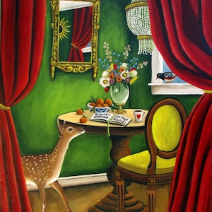 Ornamental Orchestra Fine Art Reproduction by Catherine DeQuattro Nolin