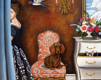 Fine Art Print Where Are You Going?
