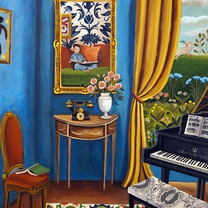 Fine Art Print of Still Life Interior-Sound Of Silence-By Catherine Nolin