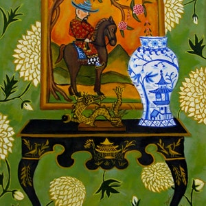 Chinoiserie Style fine art print