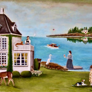 Zomerplannen II kunstafdruk 11 x 14