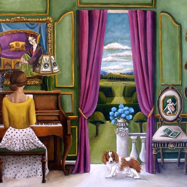 Autodidakter Fine Art Print von Catherine DeQuattro Nolin
