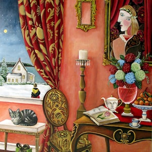 The Poet&#39;s Dream Fine Art Print 8x10