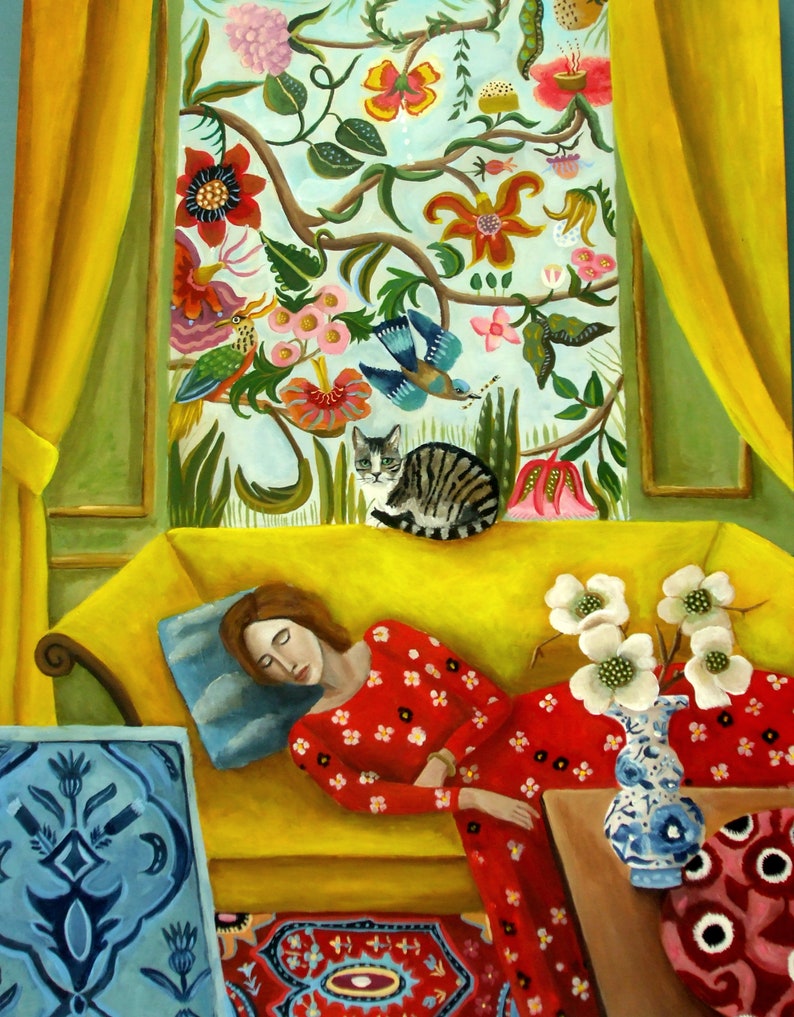 The Impossible Dream Fine Art Print from an original painting by Catherine DeQuattro Nolin image 1