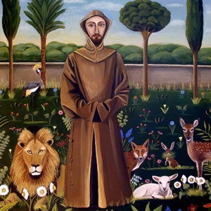 St. Francis Of Assisi Fine art print