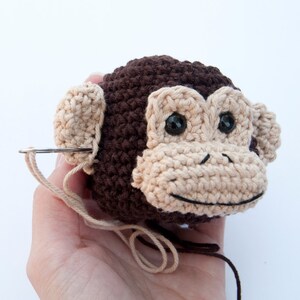 PDF Crochet Pattern Monkey Business Amigurumi Monkey Doll image 3