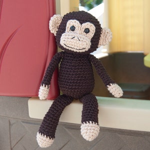 PDF Crochet Pattern Monkey Business Amigurumi Monkey Doll image 5