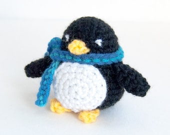 PDF Crochet Pattern - Amigurumi Penguin