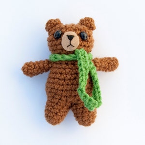 PDF Crochet pattern Children's Gifting Mittens and Amigurumi Bear image 4