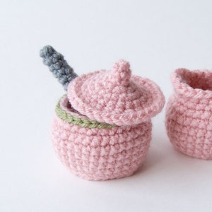 PDF Crochet Pattern My Nana's Tea Set image 4