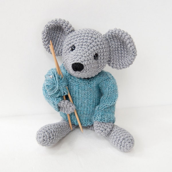 PDF Crochet Pattern - Amigurumi Mouse