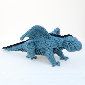 Instant Download Crochet Pattern - Baby Dragon Amigurumi