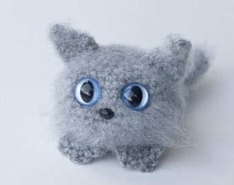 PDF Crochet Pattern - Amigurumi Dust Kitten