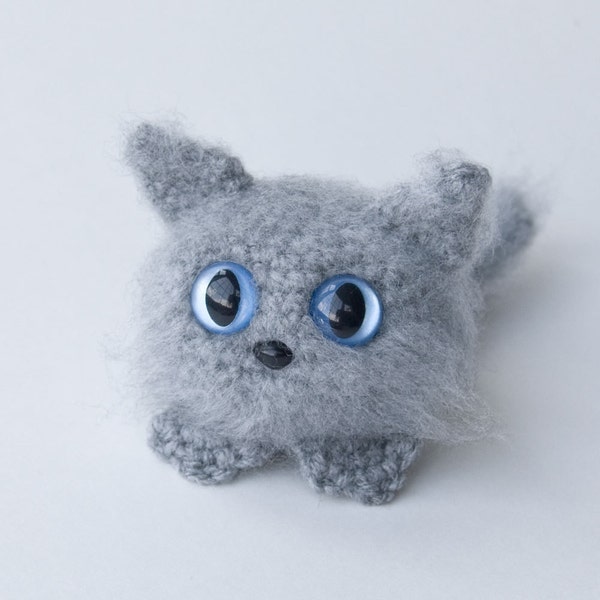 PDF Crochet Pattern - Amigurumi Dust Kitten