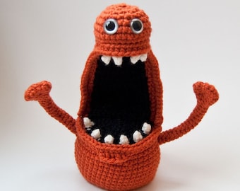 PDF Crochet Pattern - Floyd Fingermonster