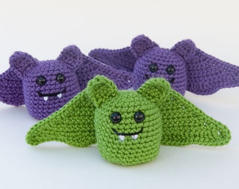 PDF Crochet Pattern - Little Amigurumi Bat