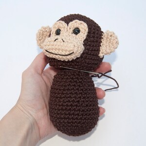 PDF Crochet Pattern Monkey Business Amigurumi Monkey Doll image 4