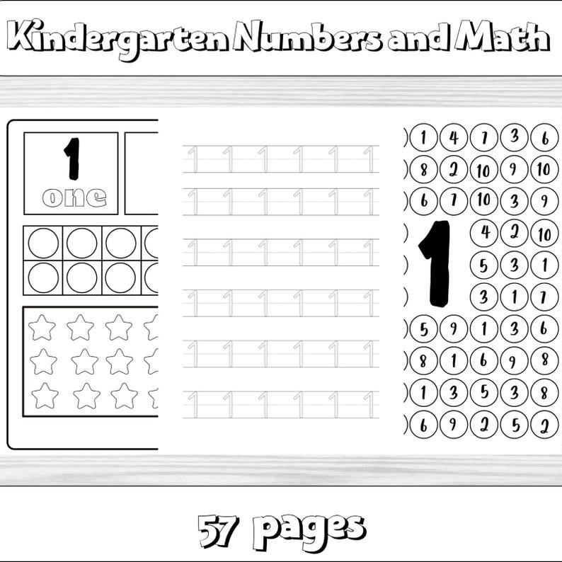 Number Tracing Worksheets, Traceable Numbers, Preschool Worksheets