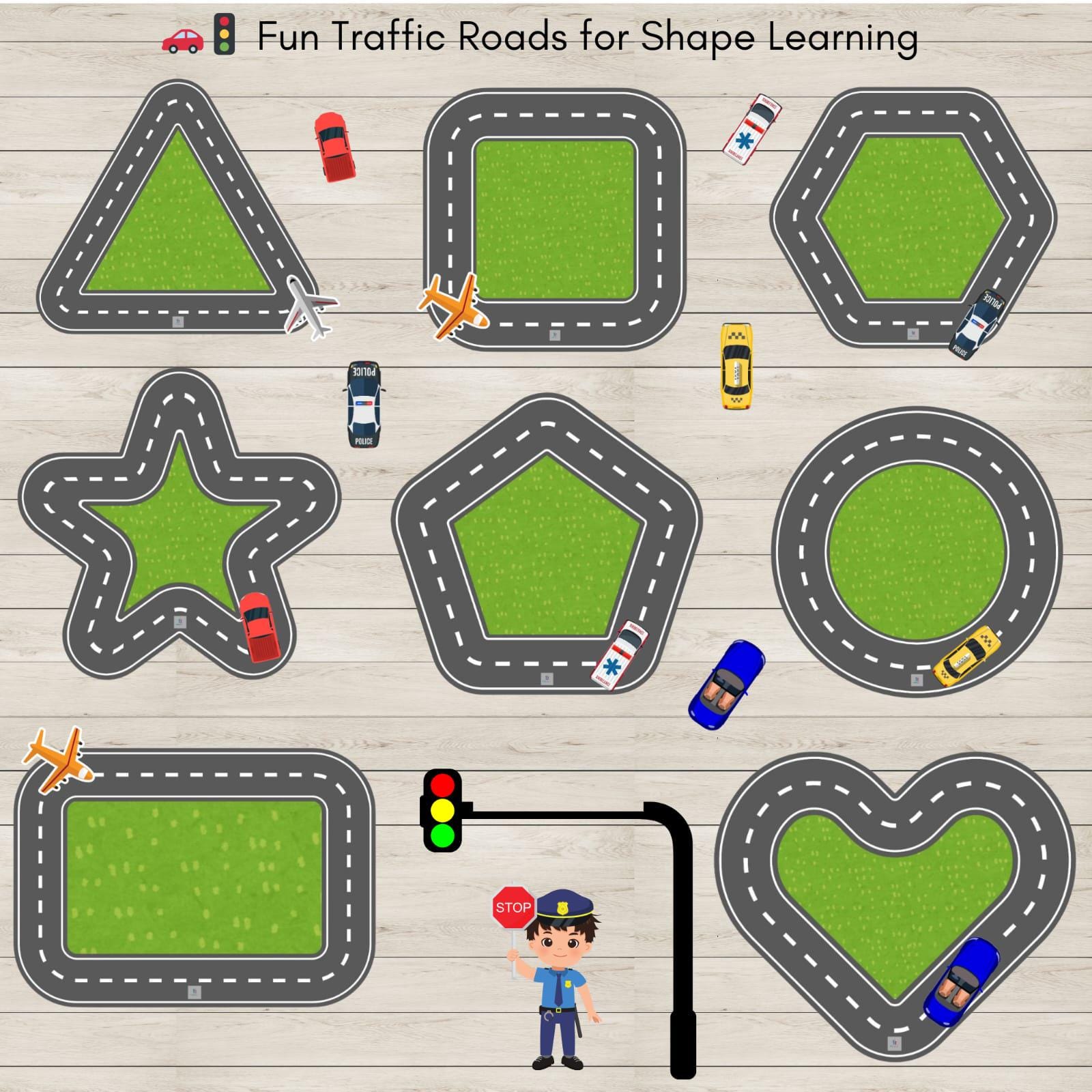 Children's Fun Learning Adventures Fun Shape Learning With Shaped
