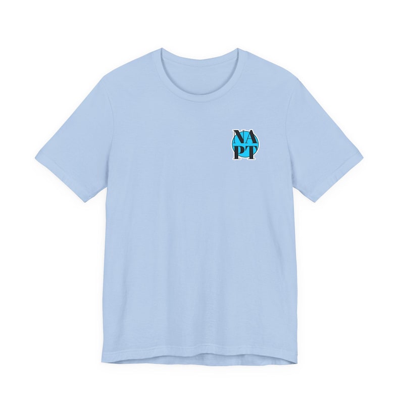 Ce n'est pas un entraîneur personnel - T-shirt d'entraînement amusant, entraînement, haut de fitness, vêtements de sport, t-shirt rigolo, coton doux respirant Airlume, idée cadeau Baby Blue
