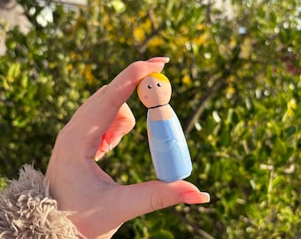 Hand Painted Princess Peg Dolls