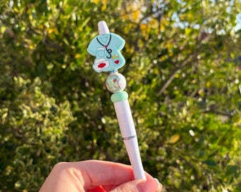 Nurse Beaded Pen, Handmade Decorative Pen