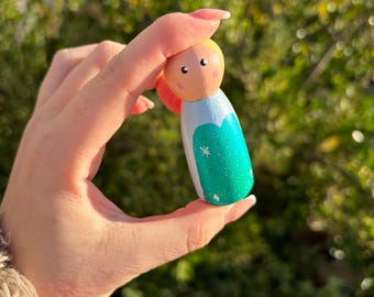 Hand Painted Princess Peg Dolls
