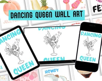 Dancing Queen Wall Art (Digital Download)