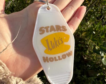 Luke’s motel keychain, Gilmore girls, Gilmore girls keychain