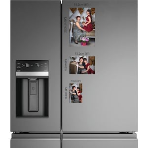 Magnet Set Fridge Personalised Photo Vinyl Magnet Gift for Mum Kids Family Present For Christmas Birthday Anniversary Wedding Your Own Photo