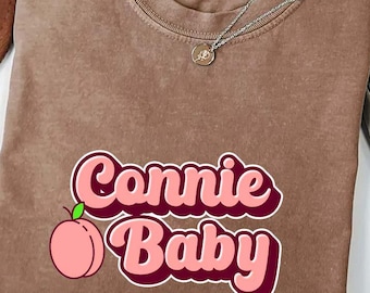 Retro Connie Baby Comfort Colors Tee - Sommer I Turned Pretty Fan Shirt