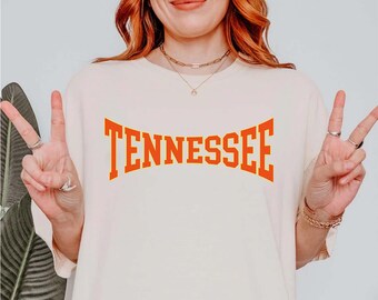 Vintage Tennessee Comfort Colors T-shirt: Game Day Varsity Arch