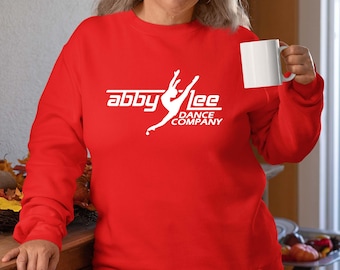 Sudadera vintage de la compañía de danza Abby Lee, sudadera rosa de mamás de bailarinas