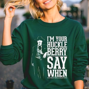 Doc Holliday Shirt: I&#39;m Your Huckleberry, Tombstone Western Tee