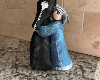 Painted flanks custom horse and angel memorial horse art