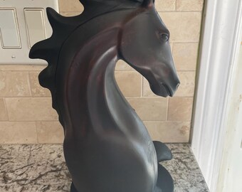 Painted flanks custom horse wine bottle holder horse gift