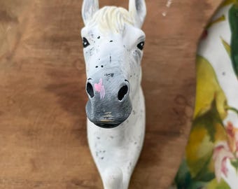 Painted flanks custom painted horse hooks memorial horse keepsake tack marker