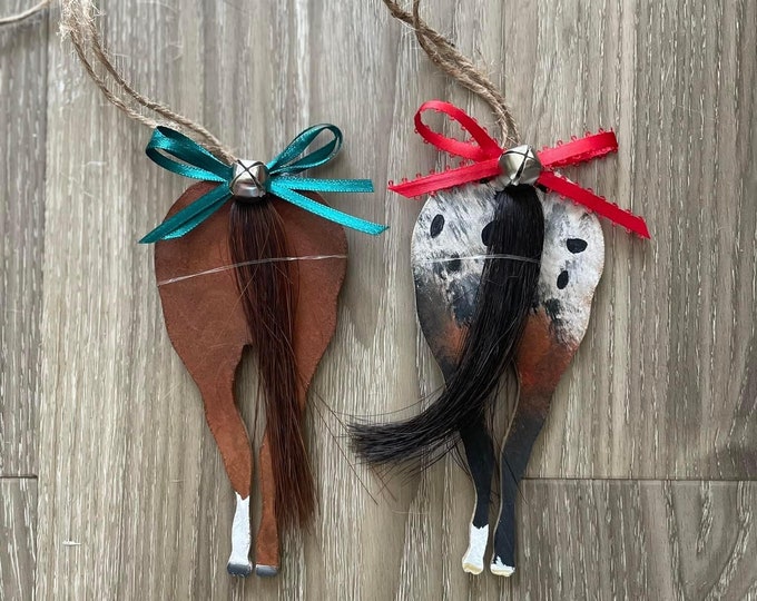 Painted Flanks Horse Butt Portrait Horse Art Real Horsehair Etsy