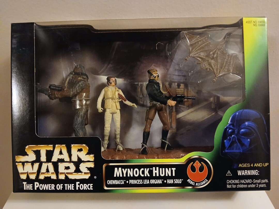 STAR WARS Mynock Hunt Figure Set - Etsy
