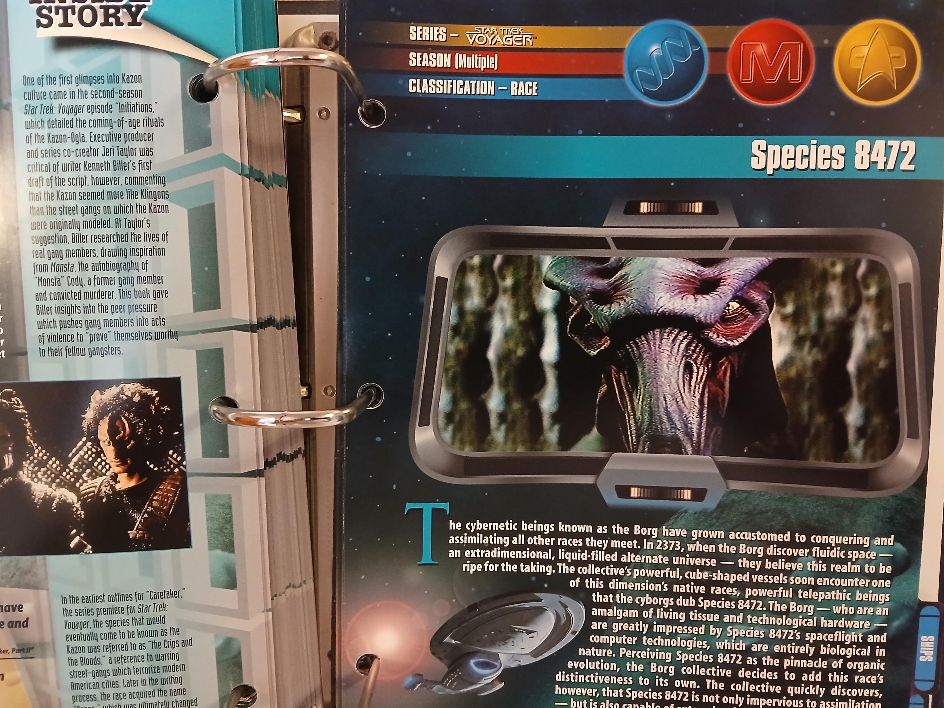 STAR TREK ユニバース VOYAGER コレクターカード & バインダー - Etsy 日本