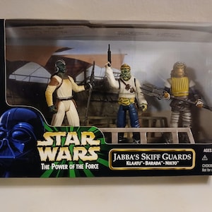 STAR WARS Jabba&#39;s Skiff Guards figure set